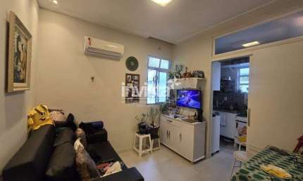 Apartamento com 1 quarto à venda no Pompéia, Santos 