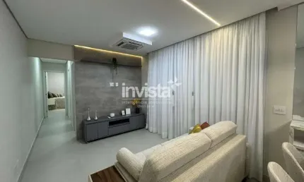 Apartamento com 2 quartos à venda no Embaré, Santos 