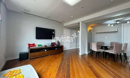 Apartamento com 3 quartos à venda no Marapé, Santos 