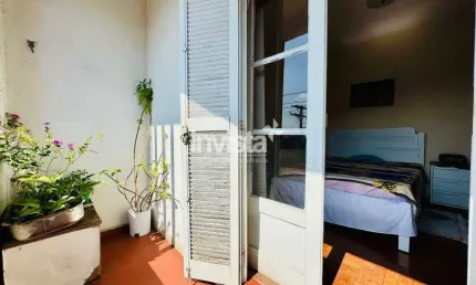 Apartamento com 2 quartos à venda no Macuco, Santos 