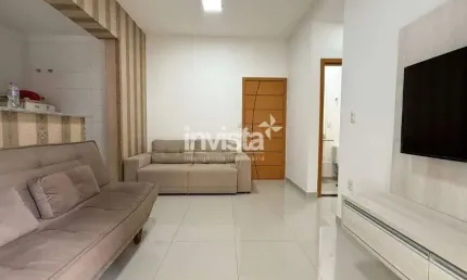 Apartamento com 1 quarto à venda no Embaré, Santos 