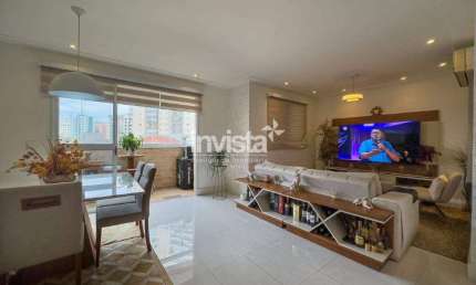 Apartamento com 2 quartos à venda no Gonzaga, Santos 