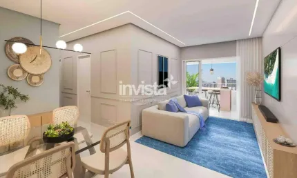 Apartamento com 3 quartos à venda no Gonzaga, Santos 