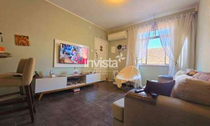 Apartamento com 2 quartos à venda no Embaré, Santos 