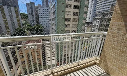 Apartamento com 2 quartos à venda no José Menino, Santos 