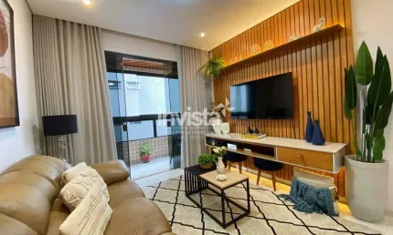 Apartamento com 2 quartos à venda no Embaré, Santos 