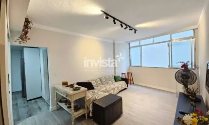 Apartamento com 1 quarto à venda na Aparecida, Santos 