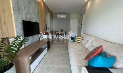 Apartamento com 2 quartos à venda no José Menino, Santos 