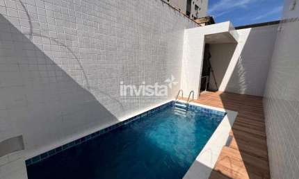 Casa com 3 quartos para alugar no Aparecida, Santos 