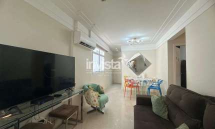 Apartamento com 3 quartos à venda no Pompéia, Santos 