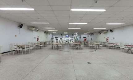 Salão de 750 m² TÉRREO para Alugar com Banheiros e Cozinha completa em local movimentado na Vila Belmiro em Santos