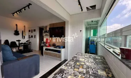 Apartamento com 2 quartos à venda no Macuco, Santos 