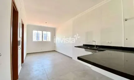 Apartamento com 1 quarto à venda no Macuco, Santos 