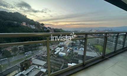 Sala Comercial com 40m² MOBILIADA no Valongo em Santos