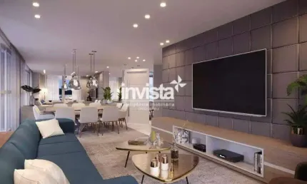 Apartamento com 3 quartos à venda no Ponta da Praia, Santos 