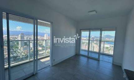 Apartamento com 2 quartos para alugar no Ponta da Praia, Santos 