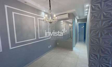 Apartamento com 2 quartos para alugar no Ponta da Praia, Santos 