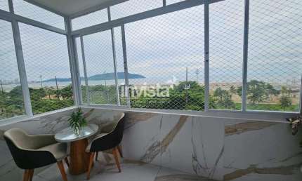 Apartamento com 3 quartos para alugar no Gonzaga, Santos 