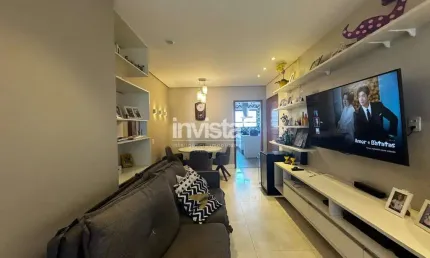 Apartamento com 2 quartos à venda na Aparecida, Santos 