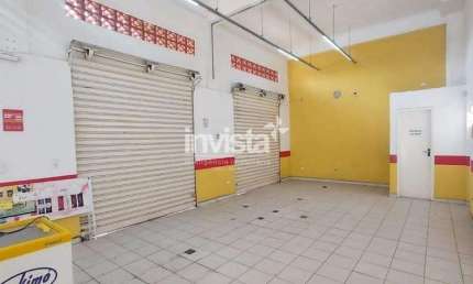 Loja/Ponto Comercial com recuo para Alugar com 40m² por R$ 4.000,00/mês na Avenida Jovino de Melo na Zona Noroeste em SANTOS