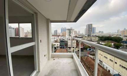 Apartamento com 2 quartos para alugar no Ponta da Praia, Santos 