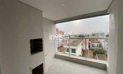Apartamento com 2 quartos para alugar no Ponta da Praia, Santos 