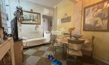 Apartamento com 1 quarto à venda no Boqueirão, Santos 