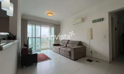 Apartamento com 2 quartos à venda na Aparecida, Santos 