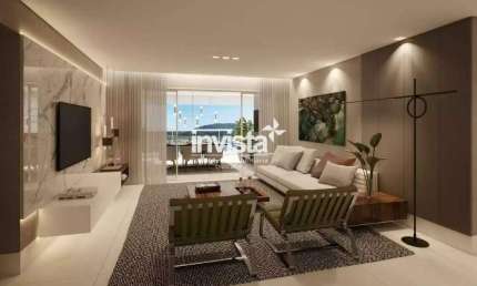 Apartamento com 3 quartos à venda no Ponta da Praia, Santos 