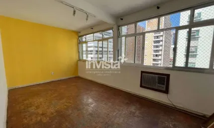 Apartamento com 2 quartos para alugar no Gonzaga, Santos 
