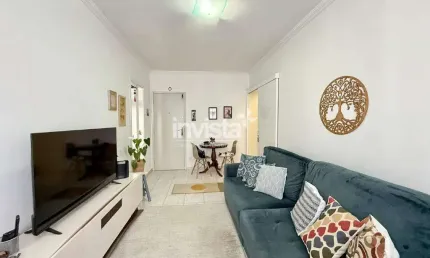 Apartamento com 1 quarto à venda no Embaré, Santos 
