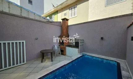 Casa com 3 quartos à venda no Marapé, Santos 