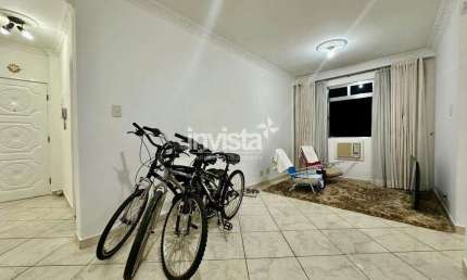 Apartamento com 2 quartos à venda no Macuco, Santos 
