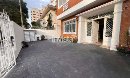 Casa com 4 quartos para alugar no Ponta da Praia, Santos 