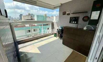 Apartamento com 3 quartos à venda no Pompéia, Santos 