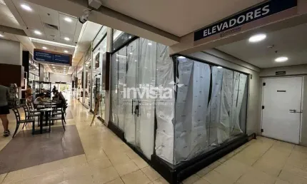 Ponto comercial para alugar no Gonzaga, Santos 