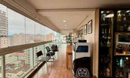 Apartamento com 3 quartos à venda no Embaré, Santos 
