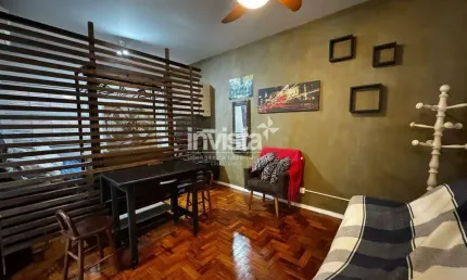 Apartamento com 1 quarto à venda no Gonzaga, Santos 