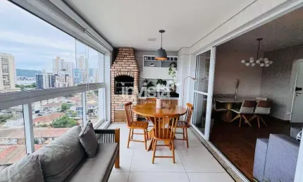 Apartamento com 3 quartos à venda no Ponta da Praia, Santos 
