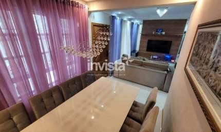Casa com 4 quartos para alugar no Pompéia, Santos 