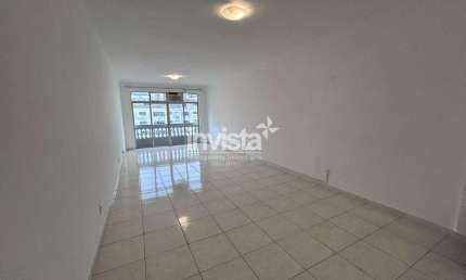 Apartamento com 3 quartos para alugar no Boqueirão, Santos 