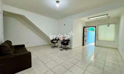 Casa com 3 quartos para alugar no Boqueirão, Santos 