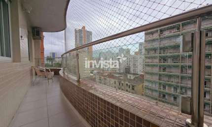 Apartamento com 3 quartos à venda no Boqueirão, Santos 