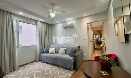 Apartamento com 2 quartos à venda no Embaré, Santos 