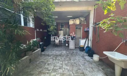 Casa com 3 quartos à venda na Vila Mathias, Santos 