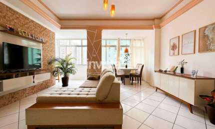 Apartamento com 3 quartos à venda no José Menino, Santos 