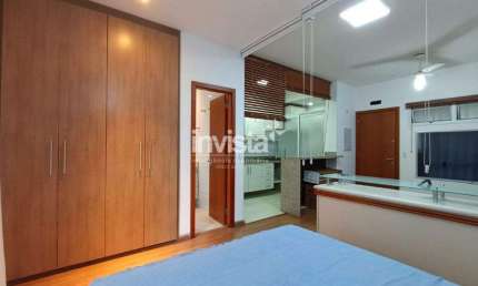 Apartamento com 1 quarto para alugar no Boqueirão, Santos 