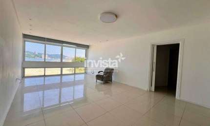 Apartamento com 3 quartos para alugar no José Menino, Santos 