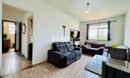Apartamento com 2 quartos à venda no Embaré, Santos 