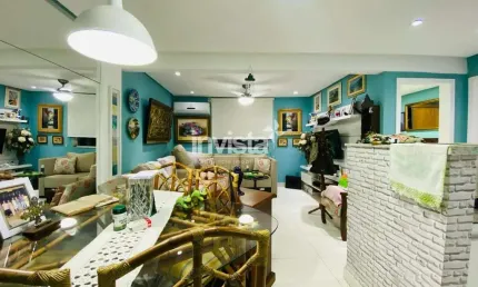 Apartamento com 1 quarto à venda no Embaré, Santos 